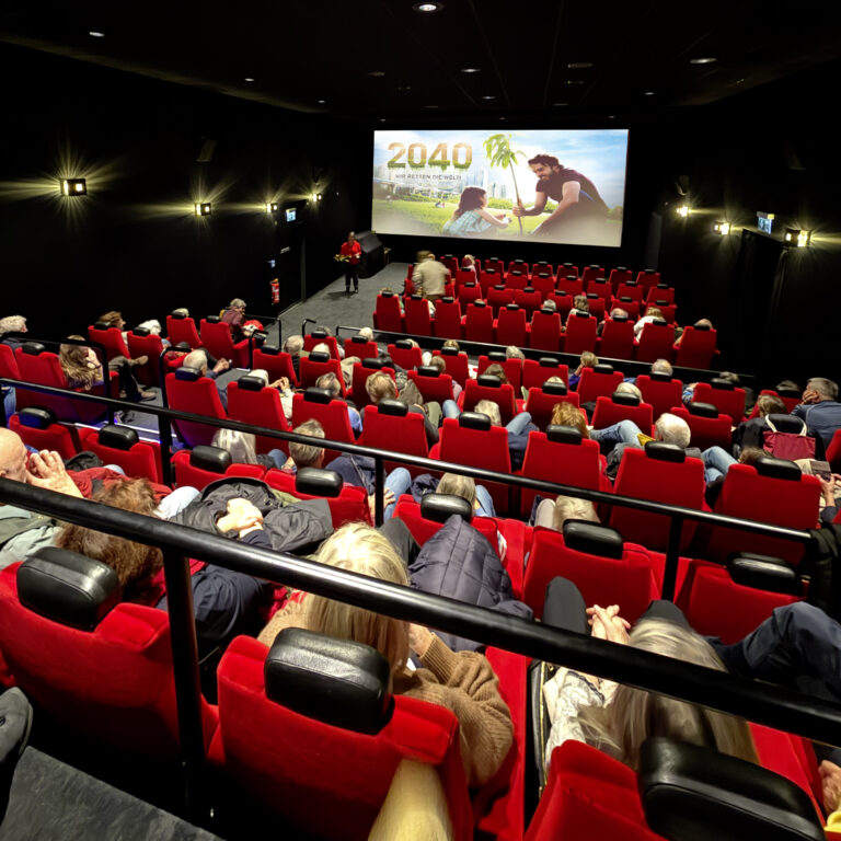 Volles Kino für eine bessere Welt