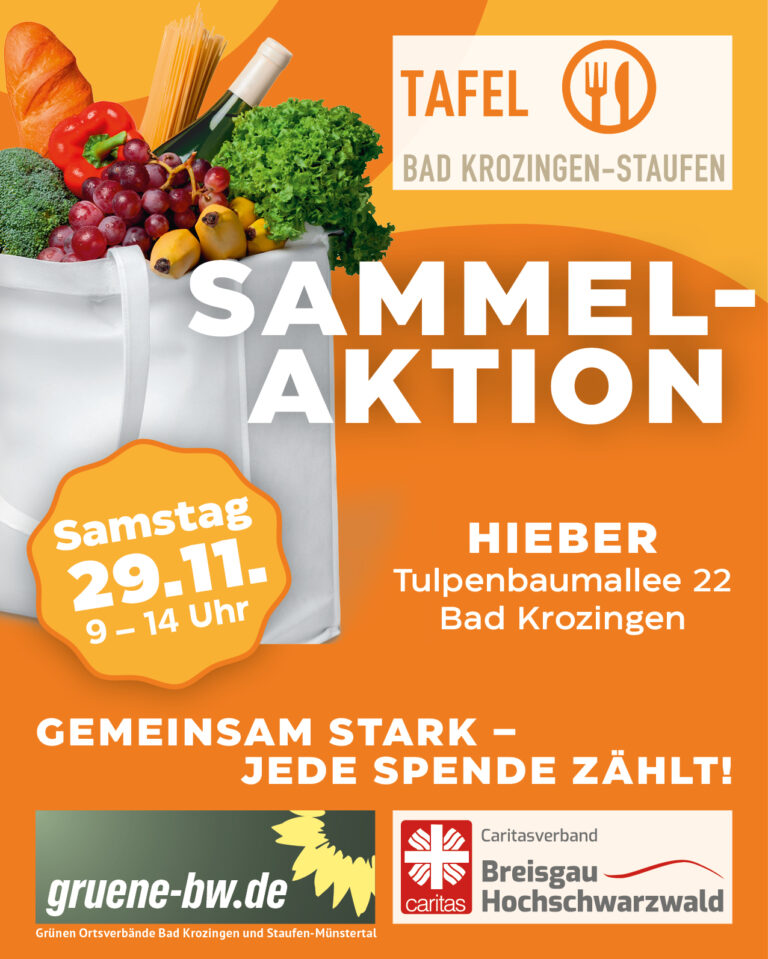 Kleiner Beitrag: Große Wirkung – Tafel-Spendenaktion in zwei Edeka-Märkten gleichzeitig