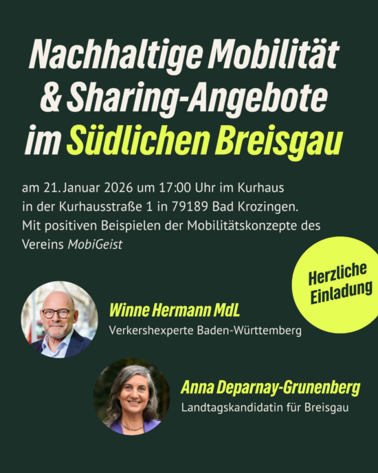 Podiumsdiskussion „Nachhaltige Mobilität und Sharing-Angebote im Ländlichen Raum“